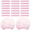 100pcs Disposable Mesh Hairnets Non-Woven Caps for Work 10