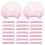 100pcs Disposable Mesh Hairnets Non-Woven Caps for Work 1