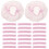 100pcs Disposable Mesh Hairnets Non-Woven Caps for Work 4
