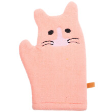 1 set 2 pcs shower gloves for baby bathing and children bath towels