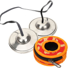 1 Set Tingsha Cymbals Bell Meditation Instrument