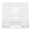 1Pc Durable White Iron Reading Shelf for School Adjustable Book Stand 1