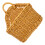 Light Brown Plastic Woven Hanging Wall Basket for Kitchen Storage 10