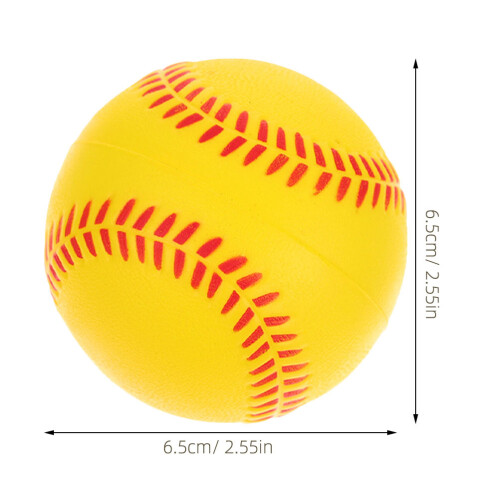 8pcs Practice Baseballs Training Softballs Sports Balls 1