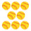 8pcs Practice Baseballs Training Softballs Sports Balls 8
