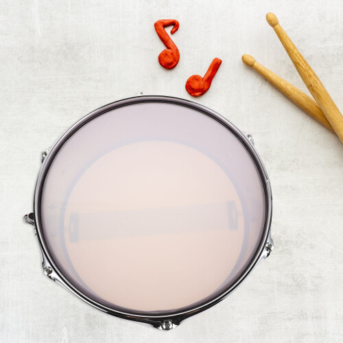 1 Set Adjustable Spring Double-Tone Drum for Kids Adults 2