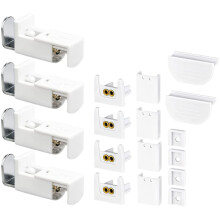 1Set Weißes Kunststoff Rollo Ersatzteile Vorhangzubehör Für Zuhause