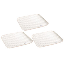 3pcs cotton waterproof diaper pads for baby newborn size s