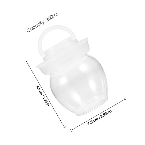 6 pcs plastic fermentation tanks with handles for pickling 1