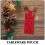 4Pcs Red Silverware Bags for Christmas Tableware Holder Festive Design 8