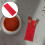 4Pcs Red Silverware Bags for Christmas Tableware Holder Festive Design 11