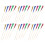 100Stk Cupcake Toppers Für Party 1
