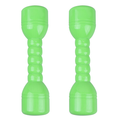 1 Pair Plastic Dumbbells Ergonomic Kids Exercise Bar Type