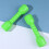 1 Pair Plastic Dumbbells Ergonomic Kids Exercise Bar Type 11
