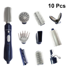 10pcs/set 10 in 1 Hot Hair Dryer Comb Styler Tool