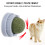 2Pièces Jouets Collants Au Cataire Pour Chat Gris Durable Et Sûr 11