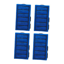 Turtle Tank Cartridges - 4-Pack Replacement Filters For 5W Low-Level Waterfall Turtle Tanks, Aquarium Filter Media
