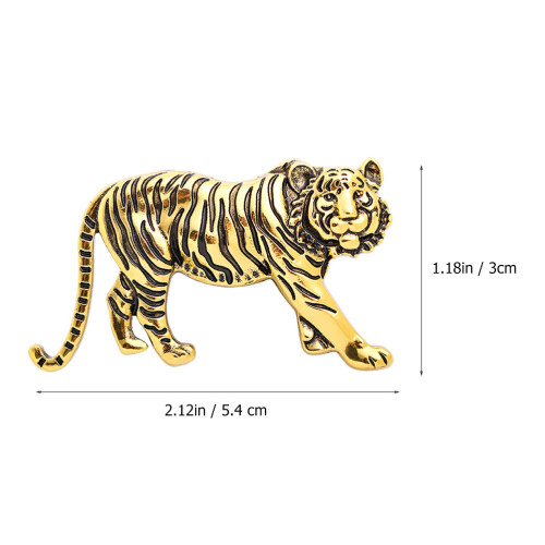 tijger reversbros speld kraag accessoire 1