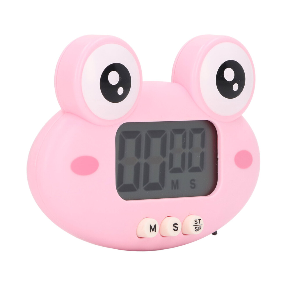 Cute Pink Frog Timer For Cooking Learning & Fitness - Easy & Accurate 4941351559099