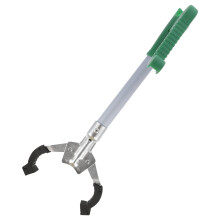 1pc trash pickup tool 40cm garbage grabber aluminum alloy rod clip