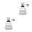 2pcs Adjustable Water-Saving Shower Kitchen Faucet Regulator 5