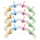 20pcs curtain dragonflies clip- props for scene layout 10
