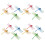 20pcs curtain dragonflies clip- props for scene layout 8