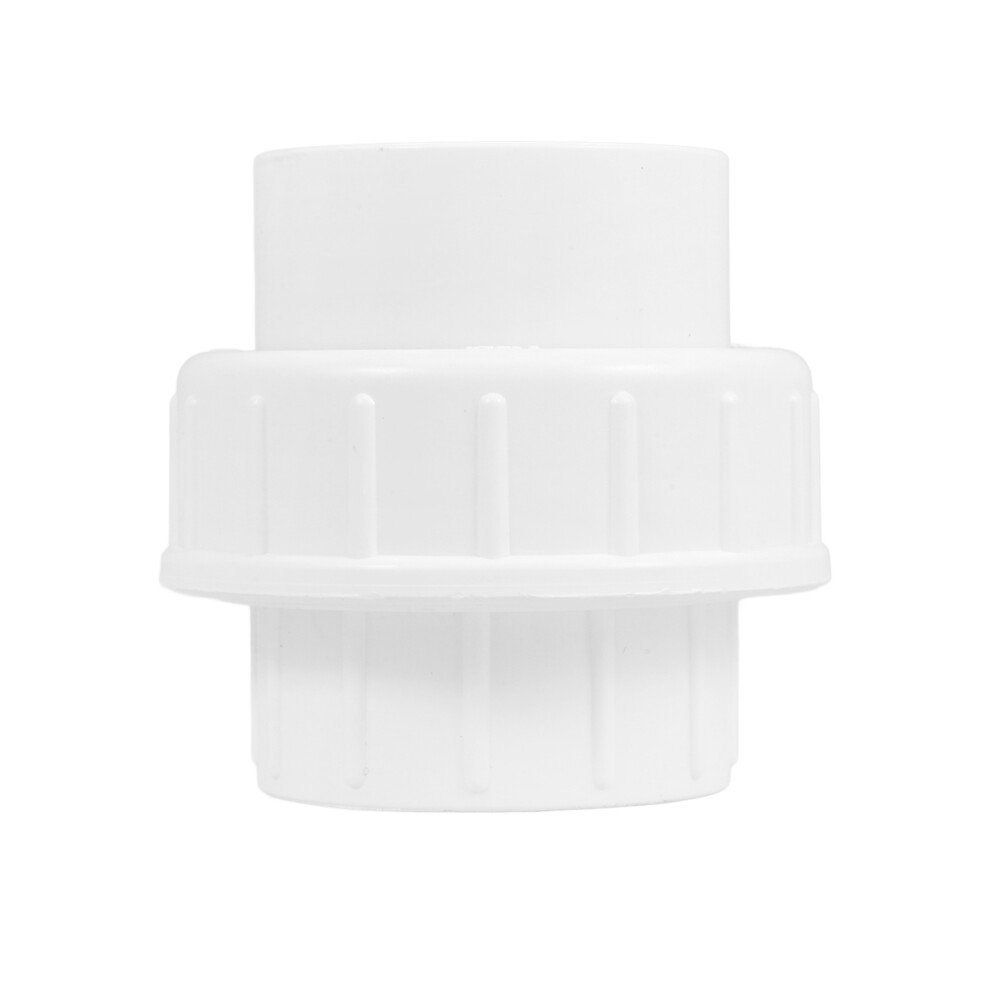 White Pvc Union Pipe Fittings Water Drainage Adapter Coupling 3262402888977