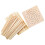 5 Sets Pottery Doll Base Wooden Holder 2