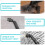 12pcs cleaning machine brush heads multifunction household accessory 7