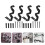 4pcs adjustable heavy duty curtain rod brackets for home use 6