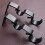 4pcs adjustable heavy duty curtain rod brackets for home use 8