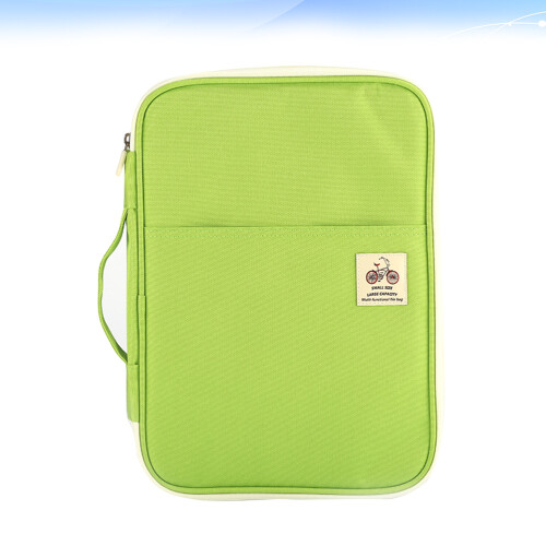 Multi-Functional A4 Document Bag Portable Organizer Zipper Case 2
