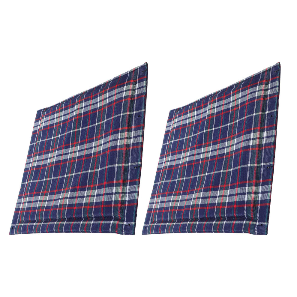 Villcase 2Pcs Thickened Wheelchair Cushions, Washable Oxford Anti-Skid Pads