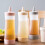 squeeze bottle for condiments sauce jam ketchup reusable pink 8