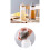squeeze bottle for condiments sauce jam ketchup reusable pink 3
