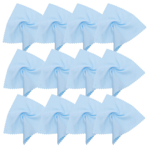 100pcs 10x10cm Microfiber Cleaning Cloths for Lenses 2