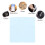100pcs 10x10cm Microfiber Cleaning Cloths for Lenses 10