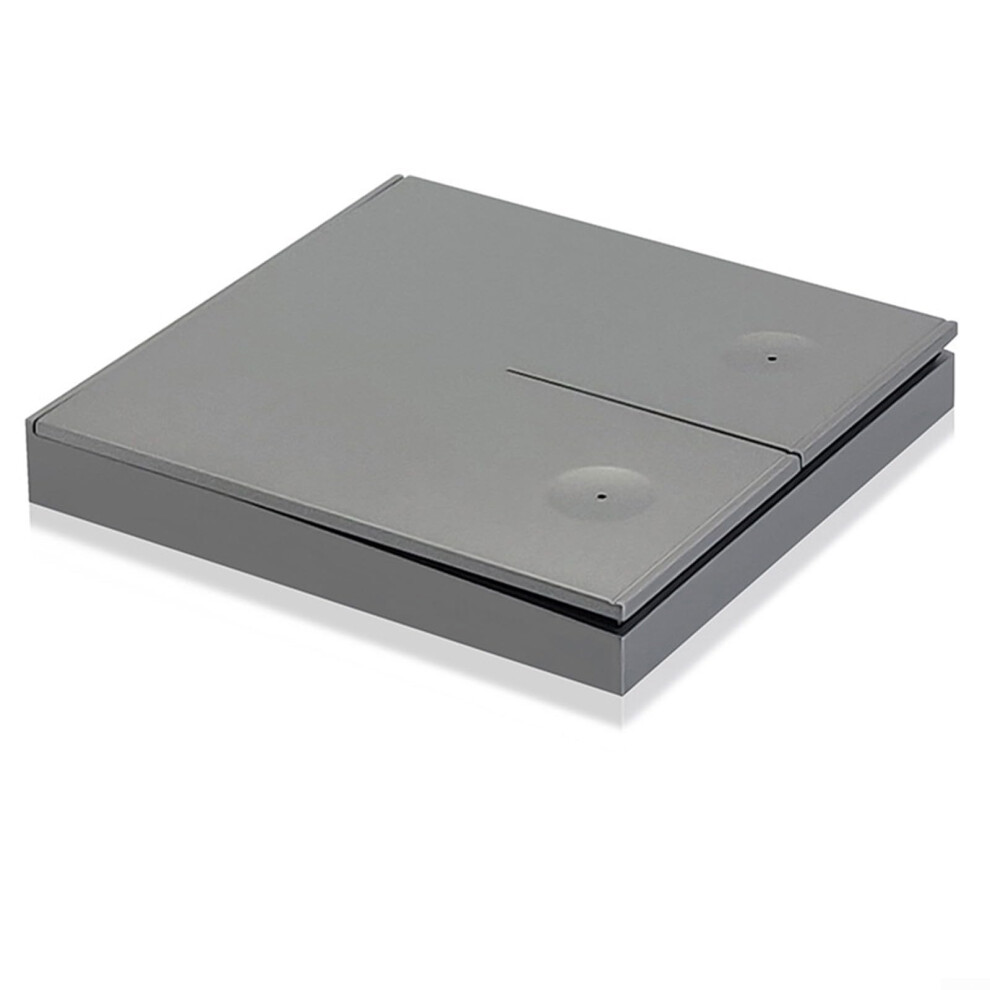 Wireless Remote Controlled Wall Switch 433Mhz Grey2, 433 Mhz Rf Compatible, Home Lighting Control 9084446047547