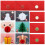 6 sets 3d christmas blessing greeting cards with envelopes 10
