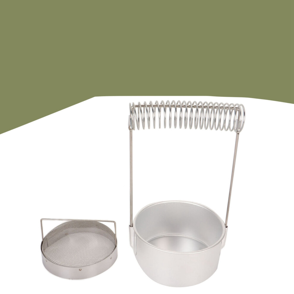 Aluminium Paint Brush Washer With Spring Holder, Detachable Light Strainer, 21X11.5x10.8cm 6951351560375