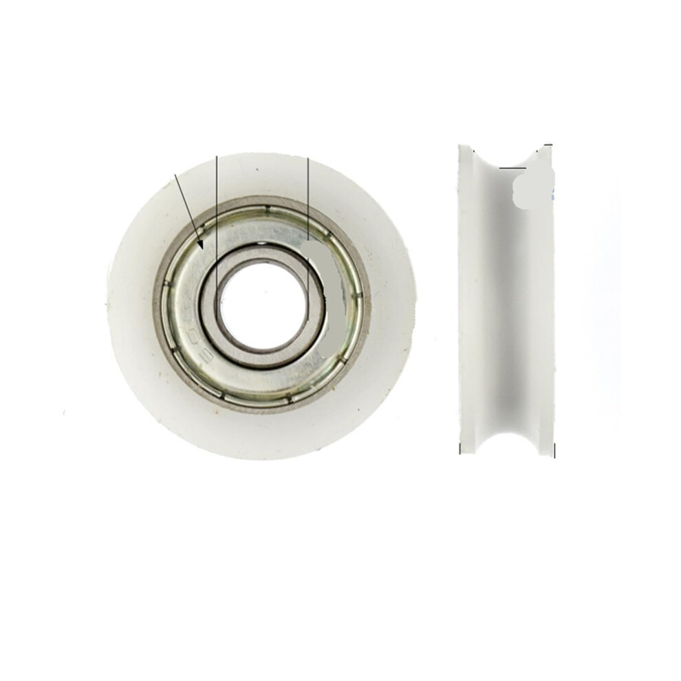 608Zz Nylon Bearing 10 Pack Coated Pom Pulley U Sheave 9084446047677