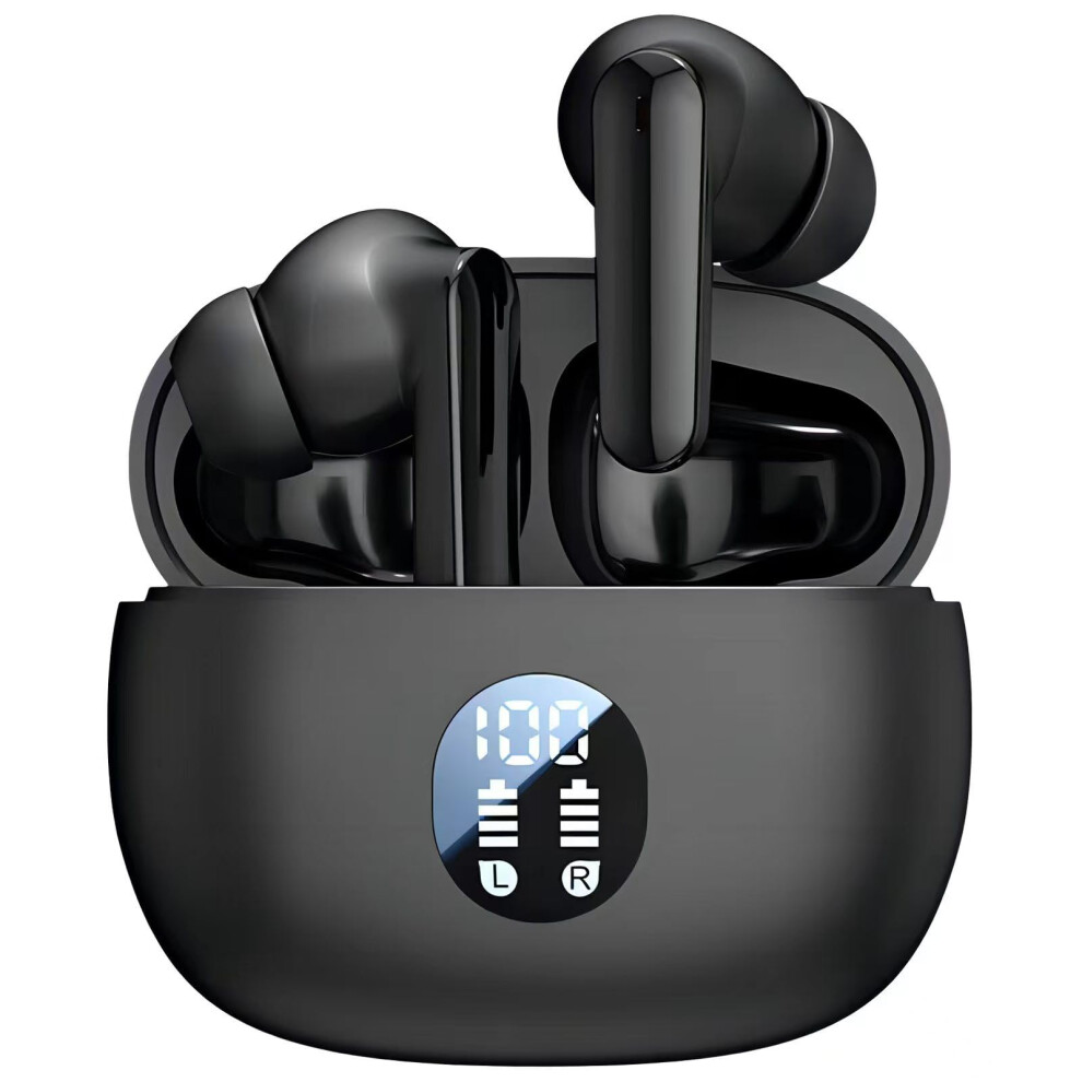 Wireless Earbuds Bluetooth 5.4 With Bass And Noise Reduction, 120H Playtime, Ipx7 Waterproof, Usb-C, Touch Control 9354506874933