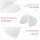 1 pair sponge shoulder pad adhesive enhancer for women's suits 5