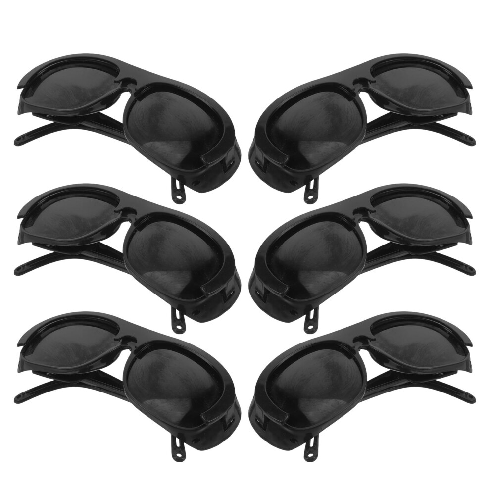 6 Pcs Welding Goggles For Cutting, Soldering, Torching, Brazing, Black 3262526393876