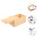 wooden storage box drawer organizer container for sundries 5