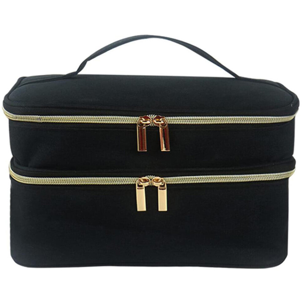 Villcase Portable Makeup Bag Large Capacity Multipurpose Cosmetic Storage