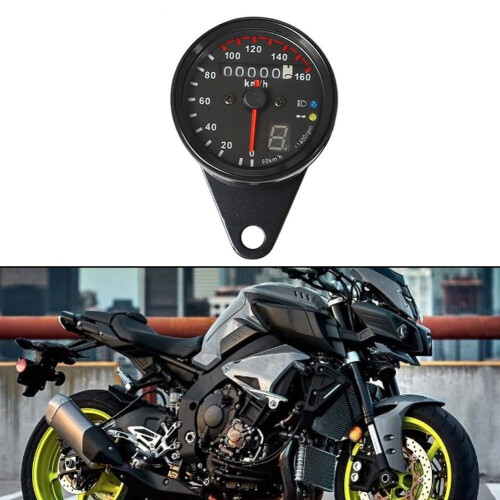 Digital Odometer Gauge For Motorcycles With Clear Lens, Easy Installation, Stable Performance 1