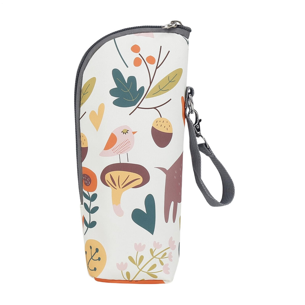 Baby Bottle Bag, Nursing Bottle Warmer Cooler Bag, Waterproof Pouch With Strap For Breast Milk Storage, Travel Container
