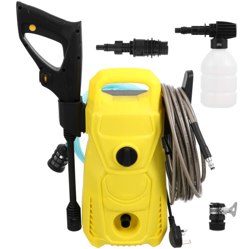 1Set Multi-Function Portable Pressure Washer for Garage Use